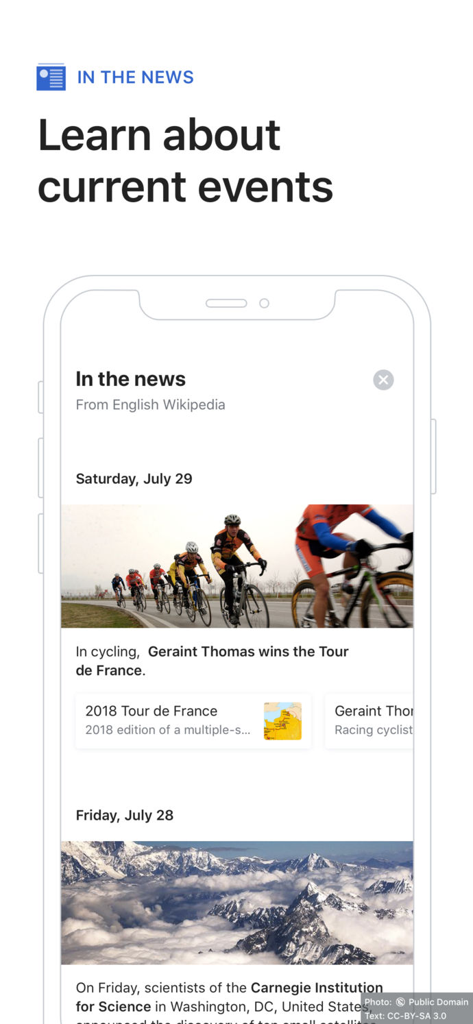 Wikipedia App Store screenshot 4