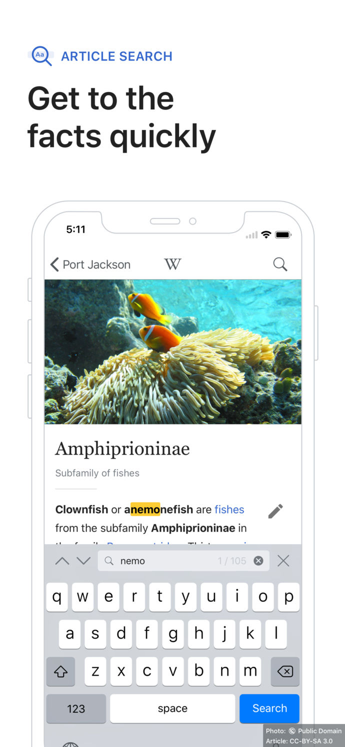 Wikipedia App Store screenshot 6