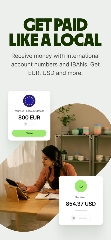 Wise (ex TransferWise) App Store screenshot 5