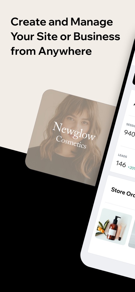 Wix Owner: Website Builder App Store screenshot 1