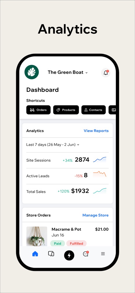 Wix Owner: Website Builder App Store screenshot 7