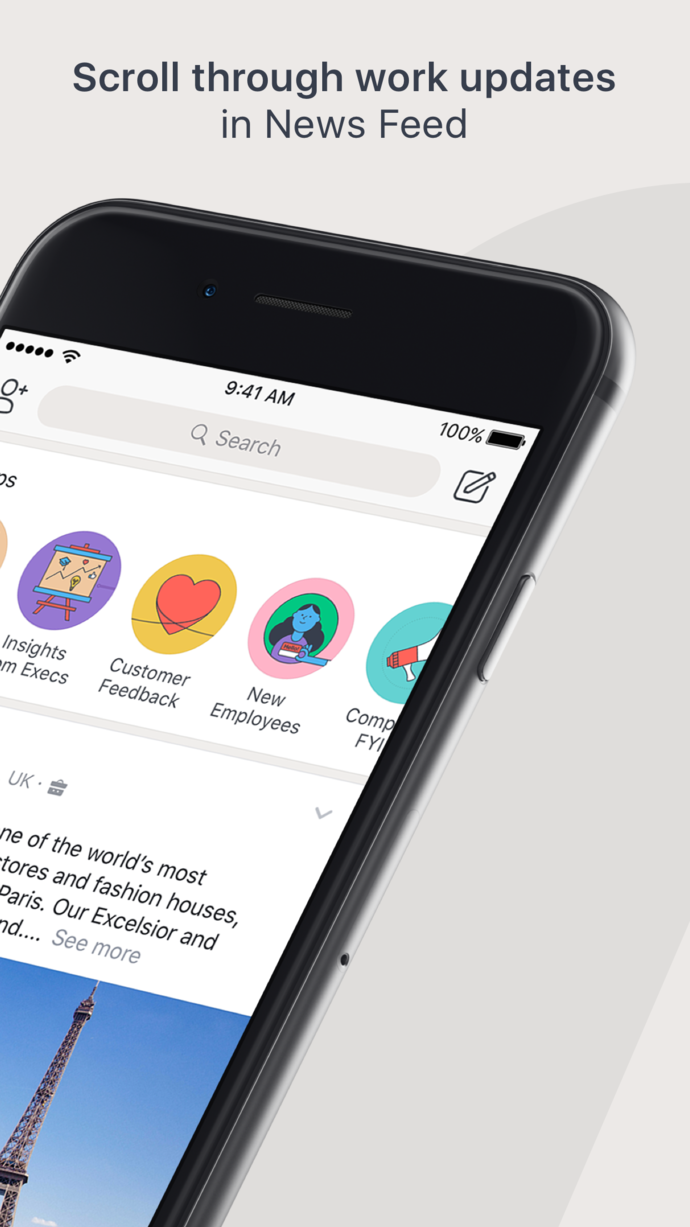 Workplace by Facebook App Store screenshot 2