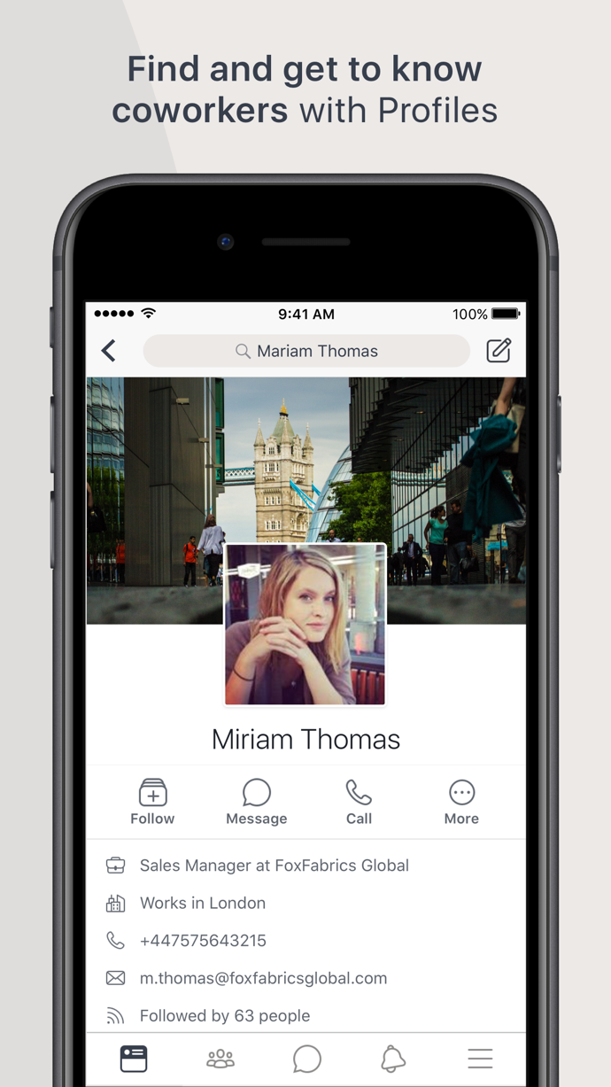Workplace by Facebook App Store screenshot 5