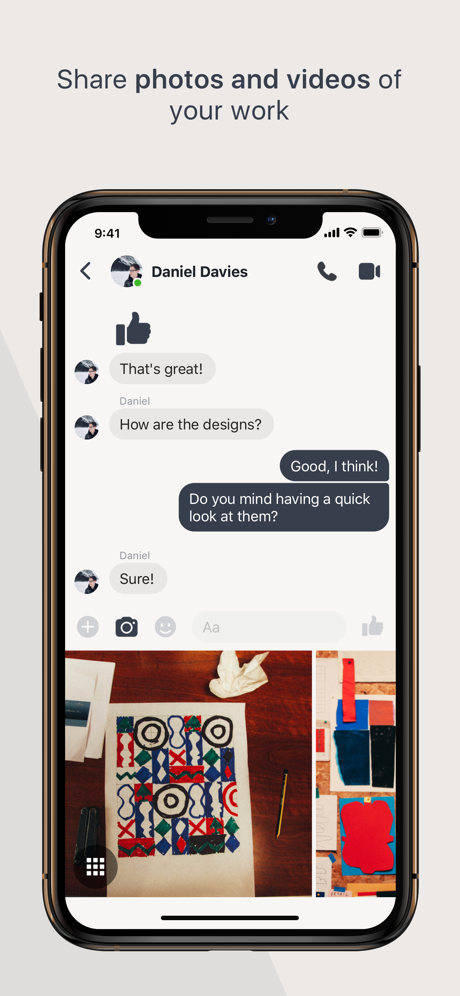 Workplace Chat by Facebook App Store screenshot 4