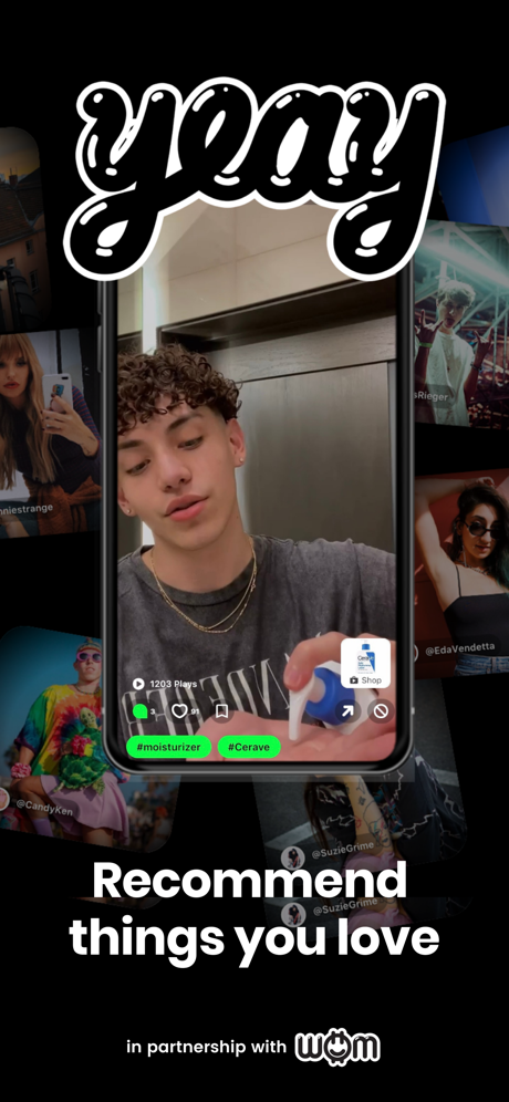 YEAY App Store screenshot 1