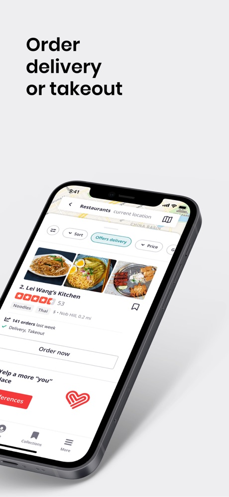 Yelp Food, Delivery & Services App Store screenshot 3