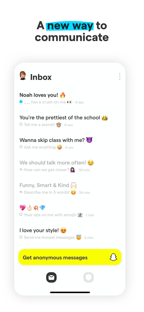 YOLO: Anonymous Q&A App Store screenshot 2