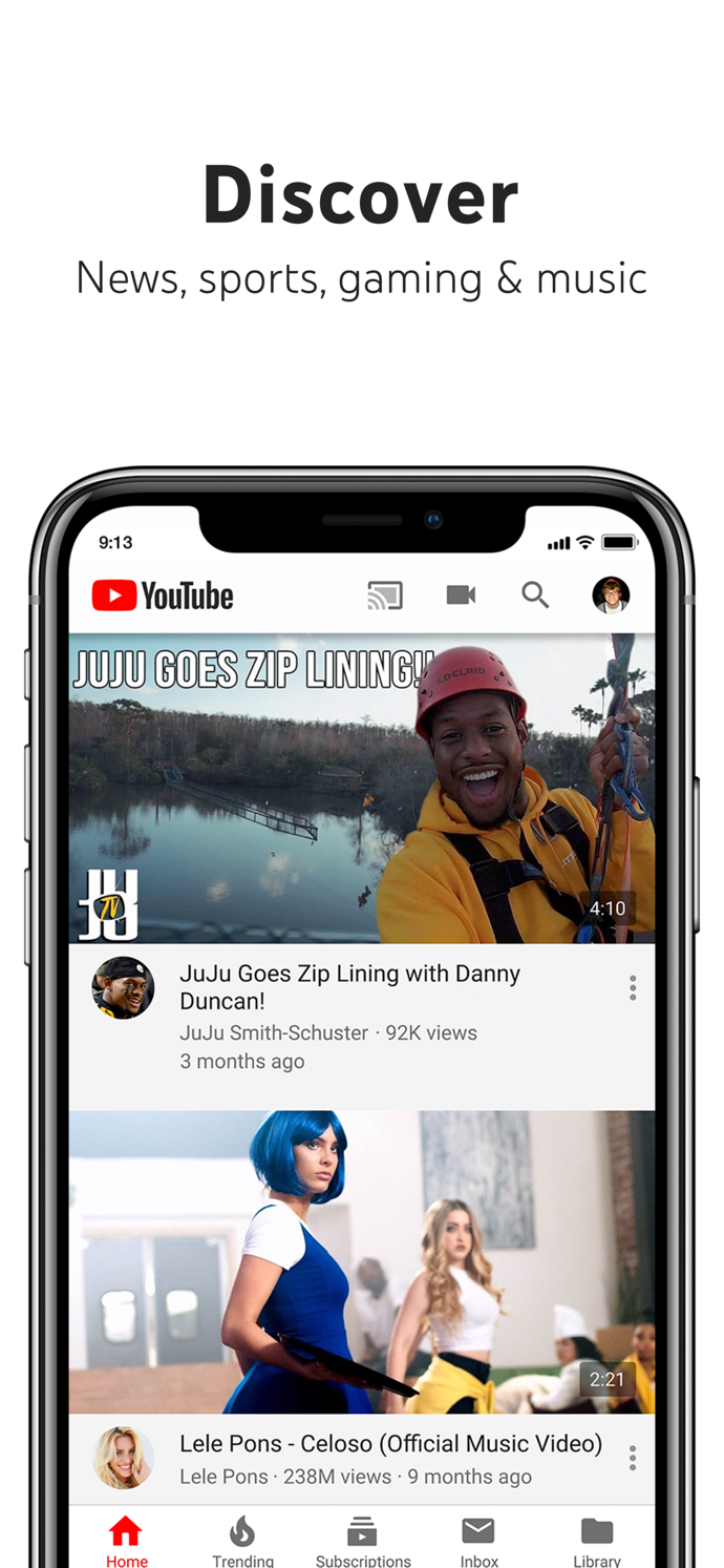 YouTube: Watch, Listen, Stream App Store screenshot 2