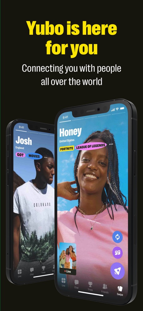 Yubo: Livestream with friend‪s‬ App Store screenshot 4