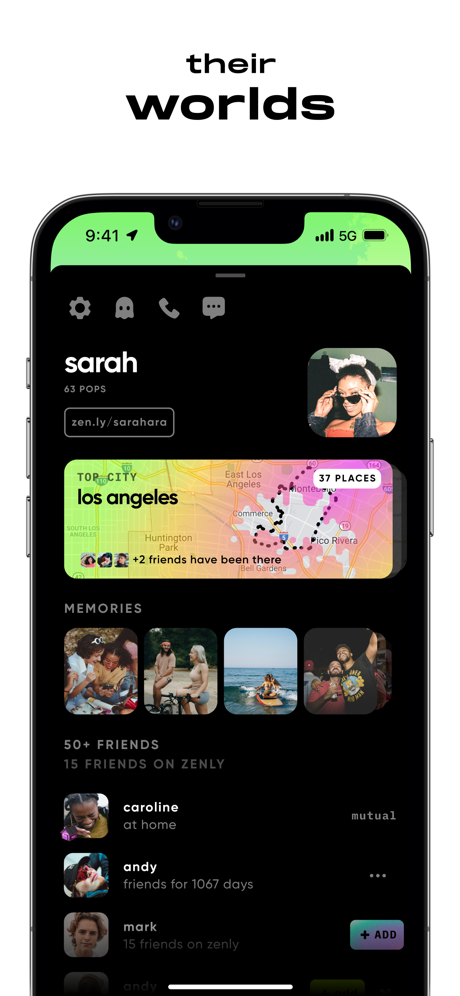 zenly – your world App Store screenshot 5