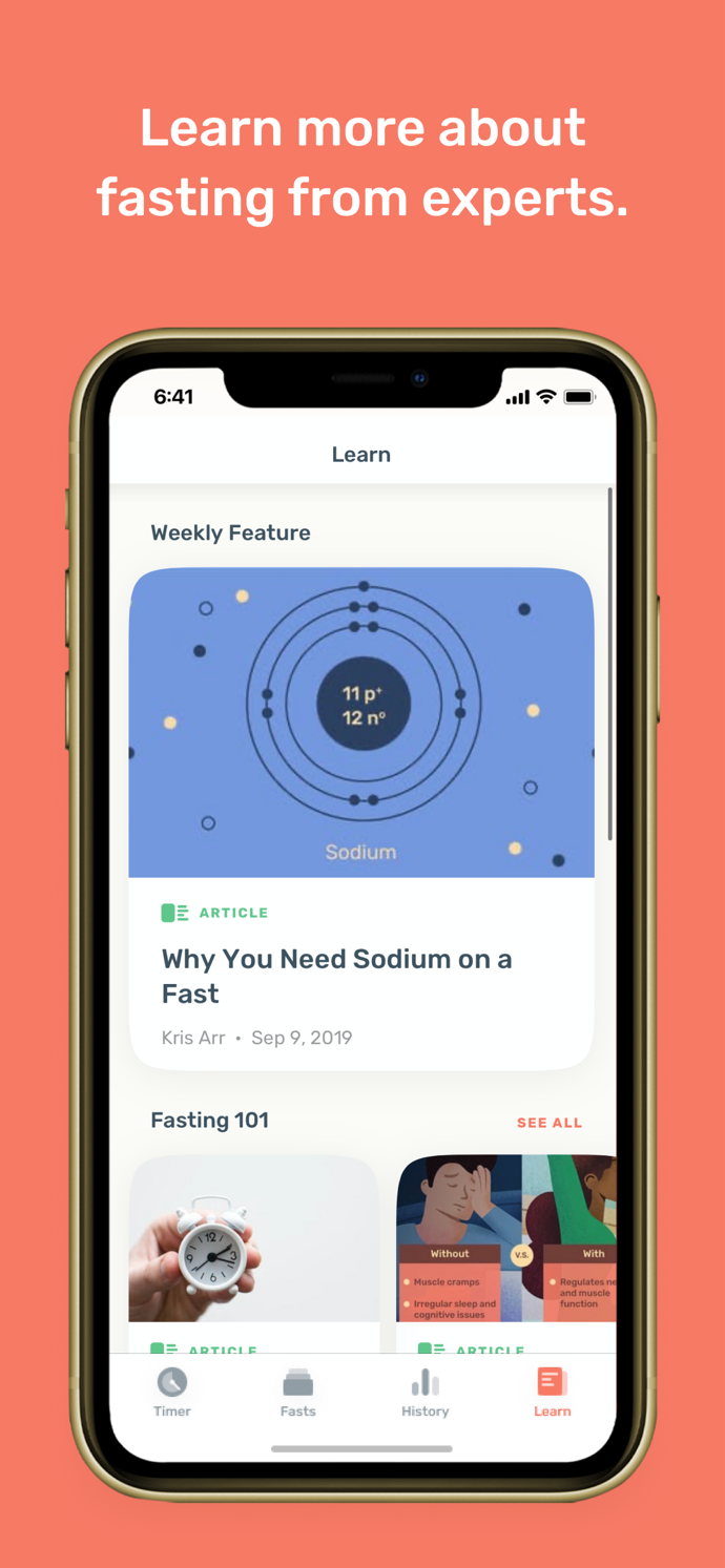 Zero – Fasting Tracker App Store screenshot 4