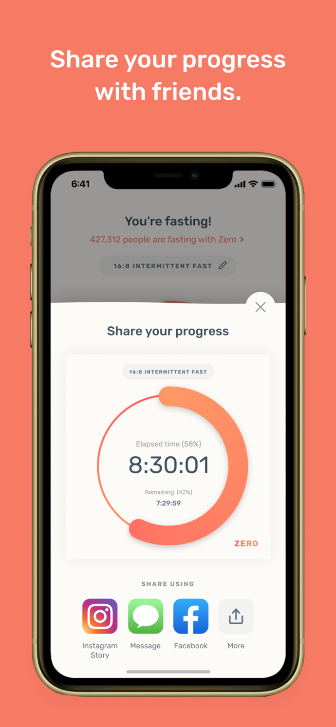Zero – Fasting Tracker App Store screenshot 8