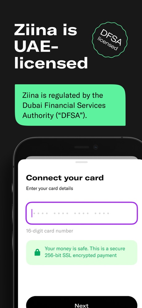 Ziina: Pay, Get Paid Instantly App Store screenshot 8