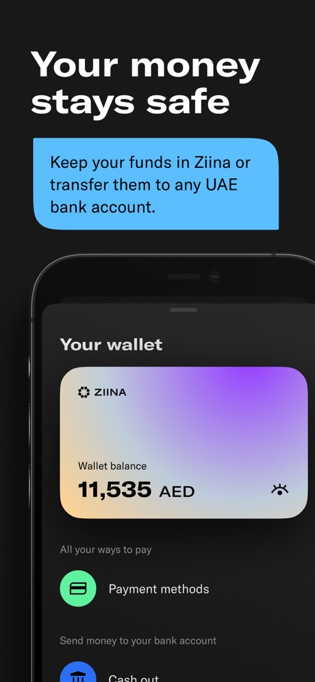 Ziina: Pay, Get Paid Instantly App Store screenshot 9