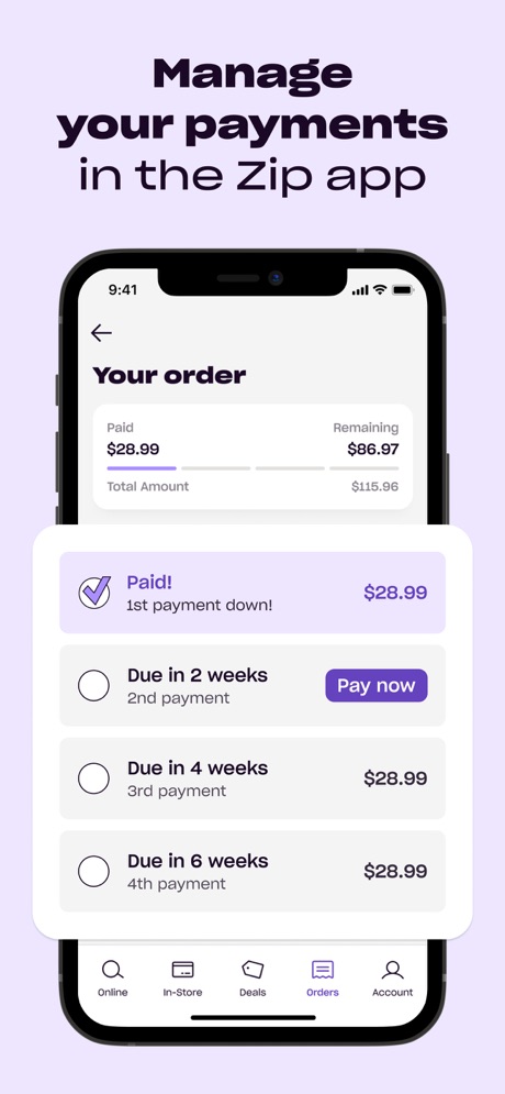 Zip – Buy Now, Pay Later App Store screenshot 5