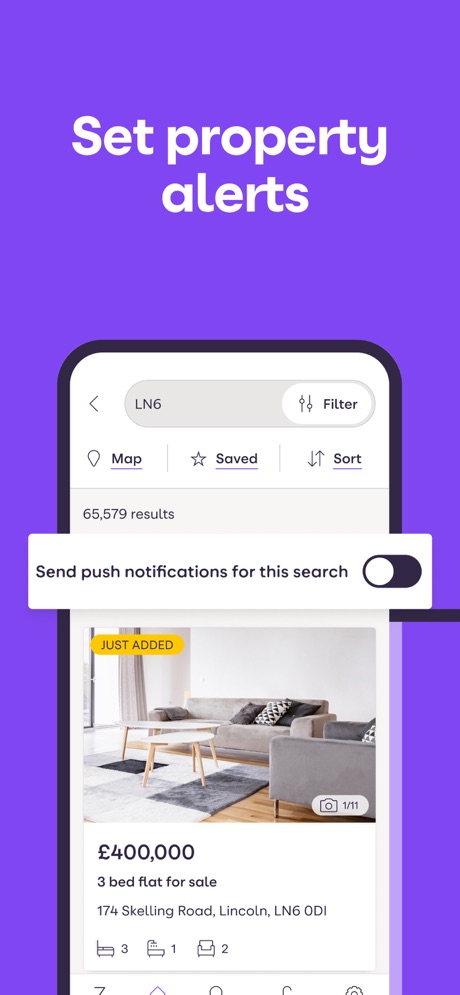 Zoopla App Store screenshot 4